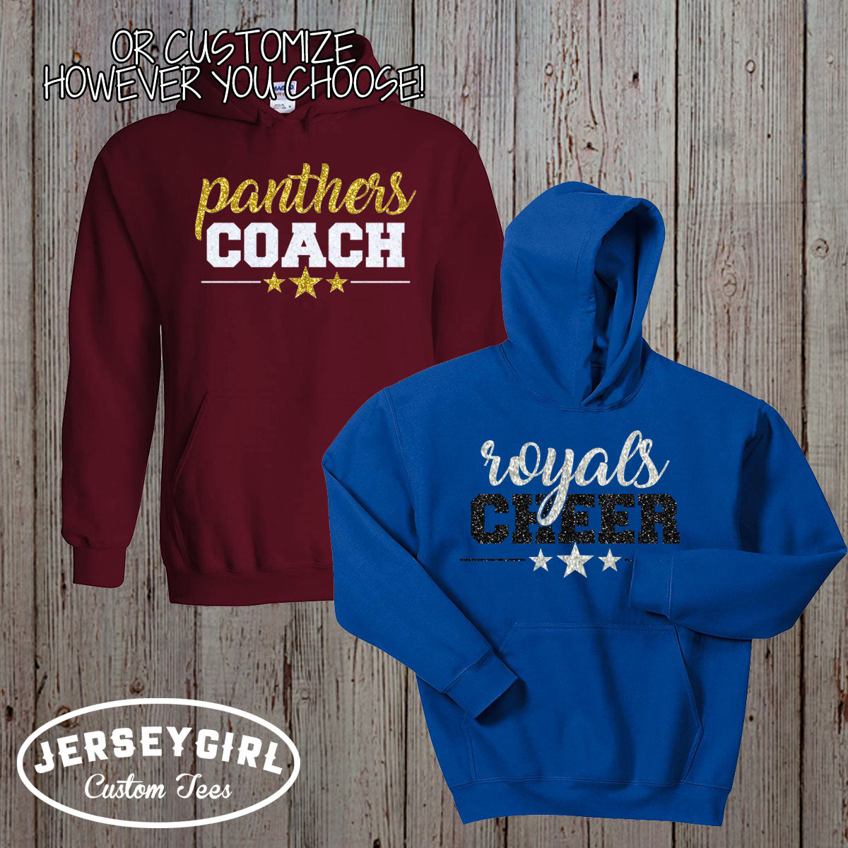 custom all-star cheer sweatshirt