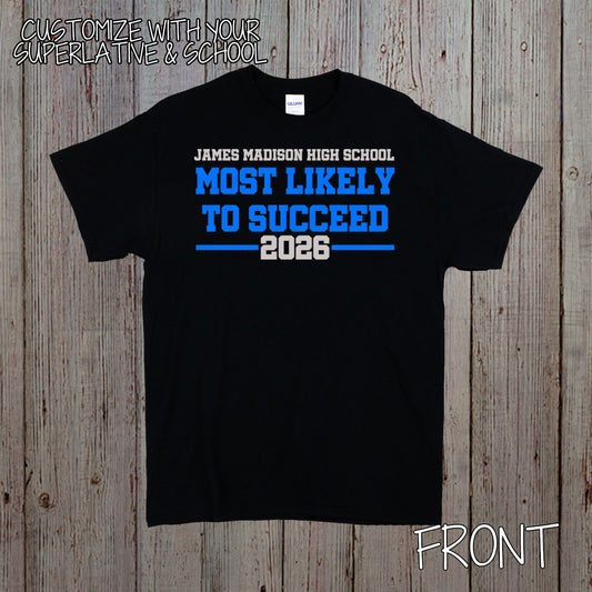 custom senior superlative shirt