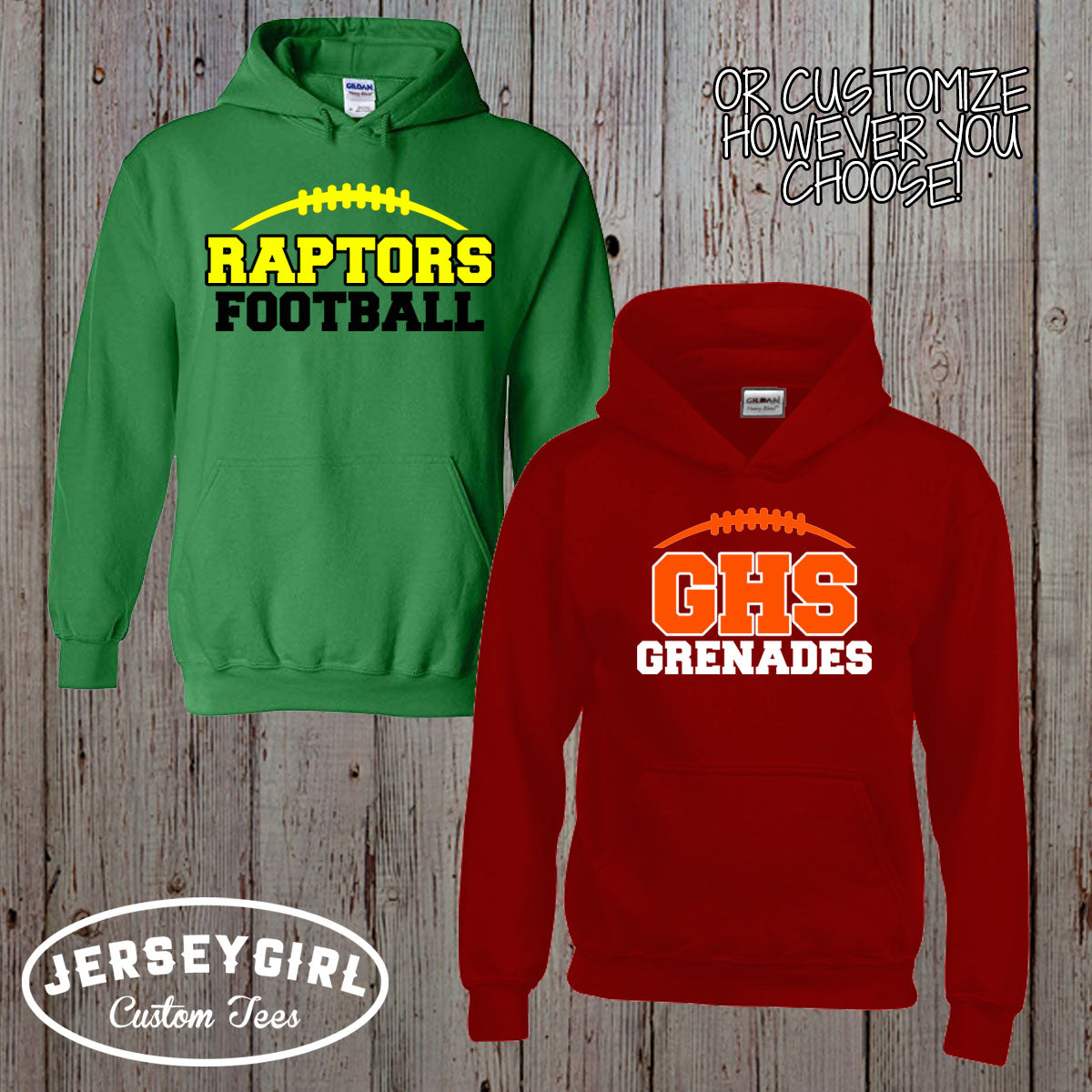 custom football dad hoodie
