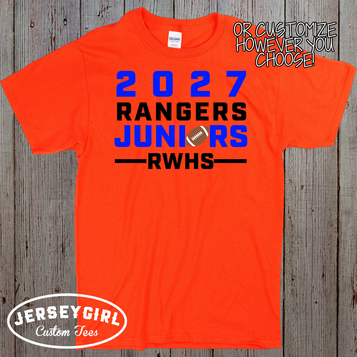 custom football seniors shirt