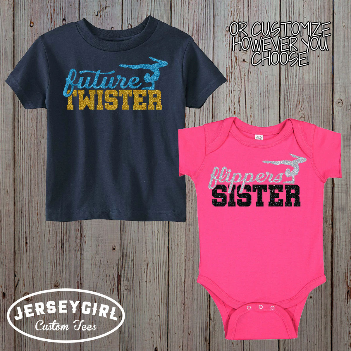 future gymnast baby bodysuit