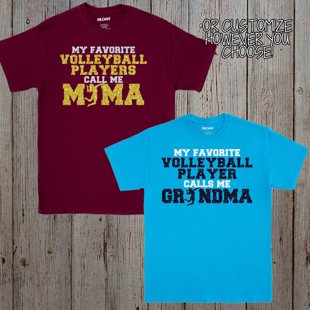 My Favorite Volleyball Player Calls Me Mom shirt