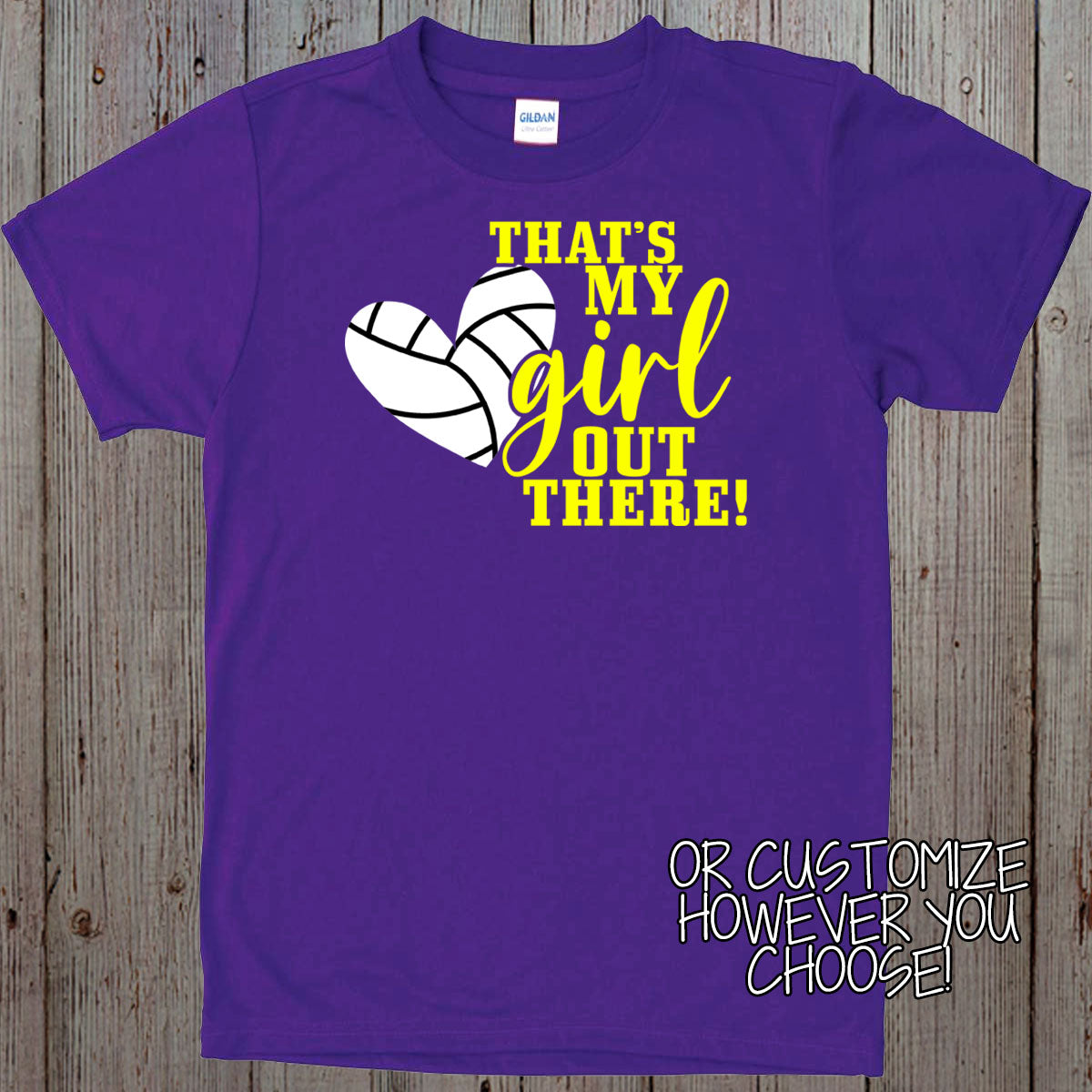My Heart is on That Court volleyball shirt