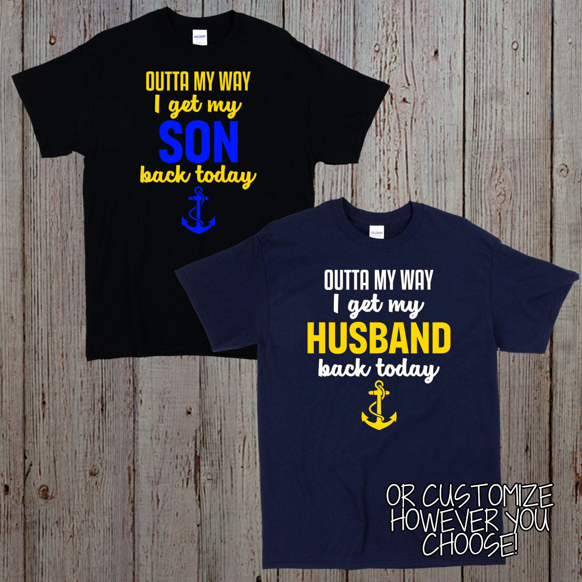 Outta My Way I Get My Sailor Back Today shirt