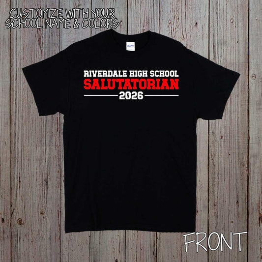 personalized salutatorian shirt