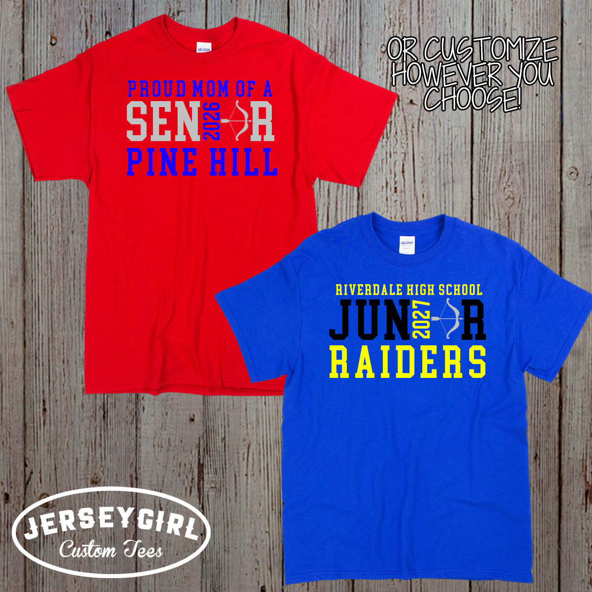 personalized archery senior shirt