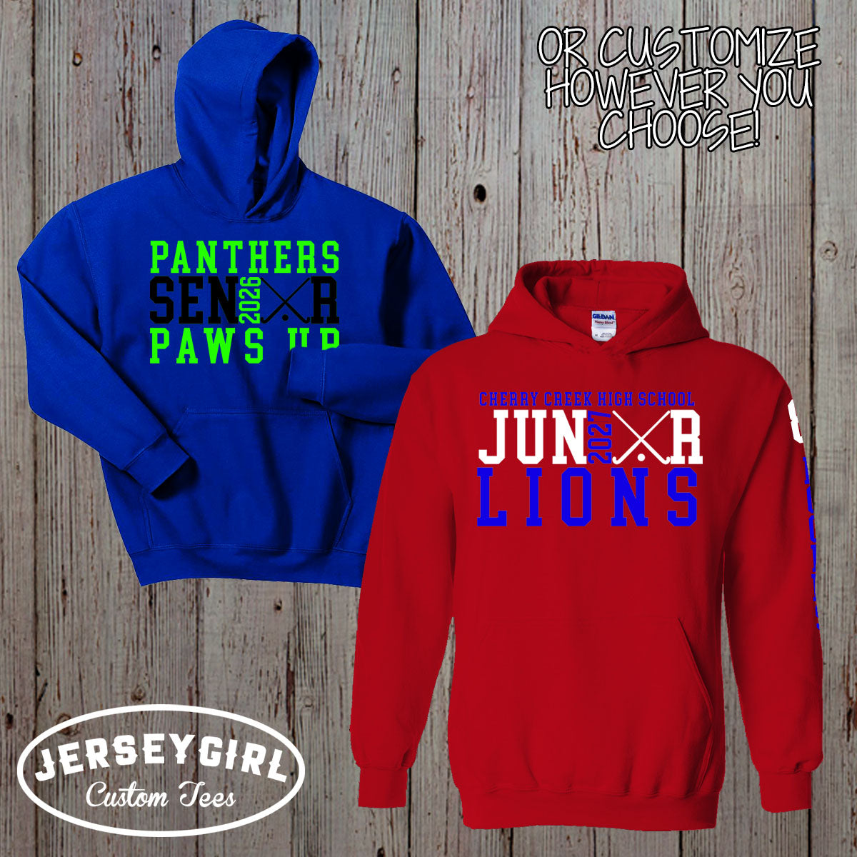 custom field hockey senior hoodie