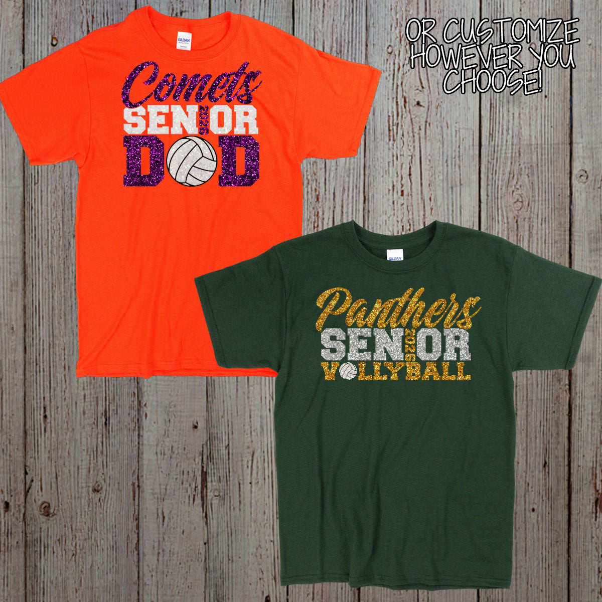 custom senior volleyball mom shirt