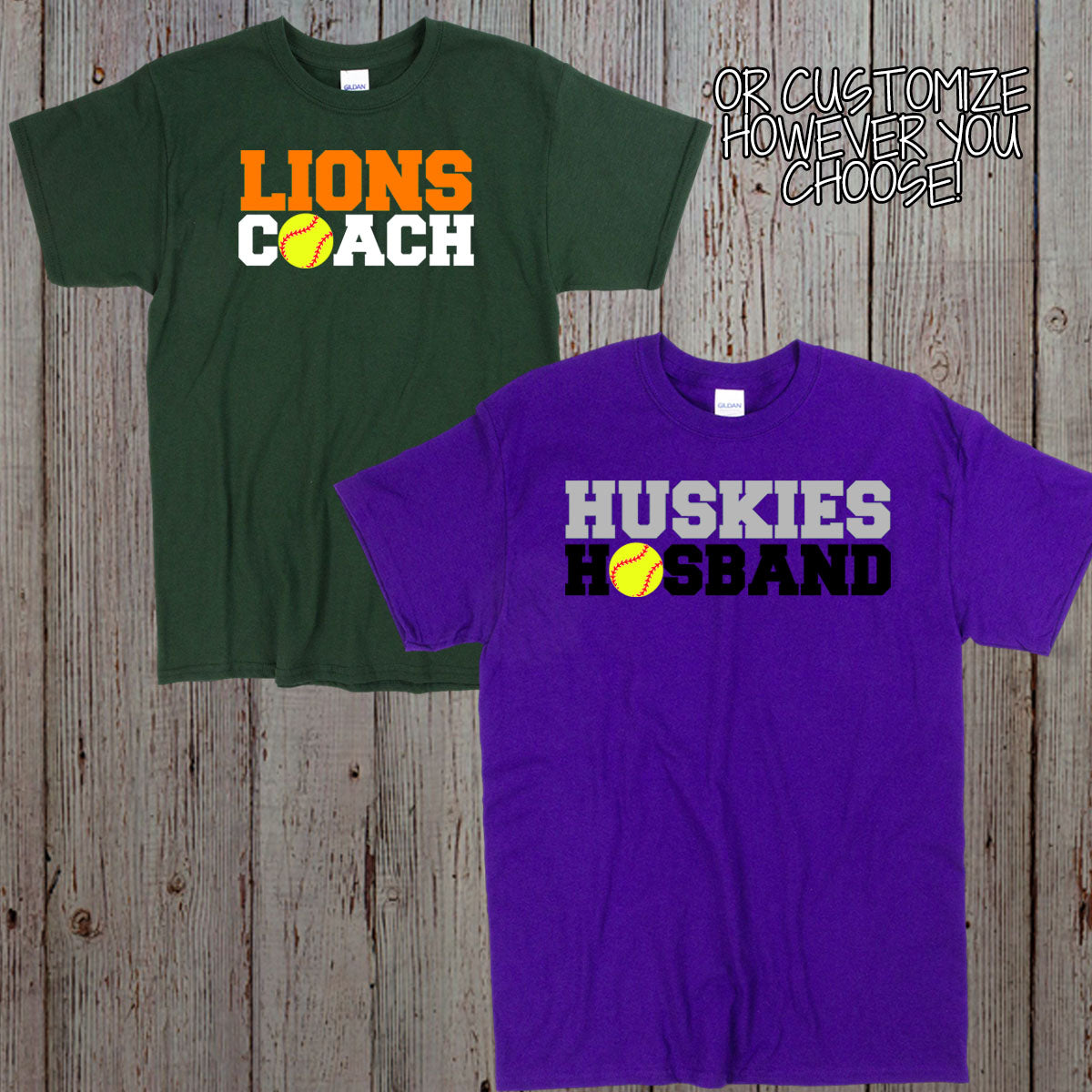 custom softball boyfriend shirt