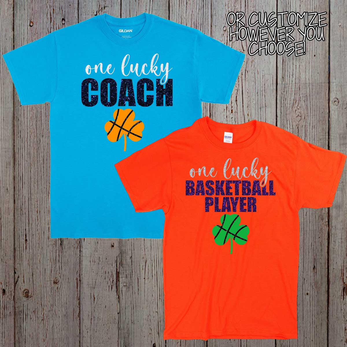 St. Patrick's Day basketball shirt
