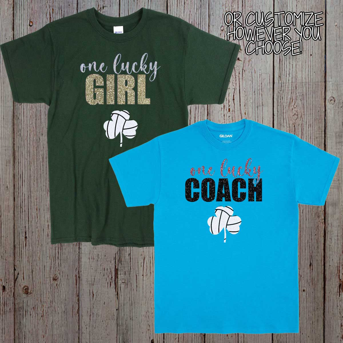 St. Patrick's Day volleyball shirt