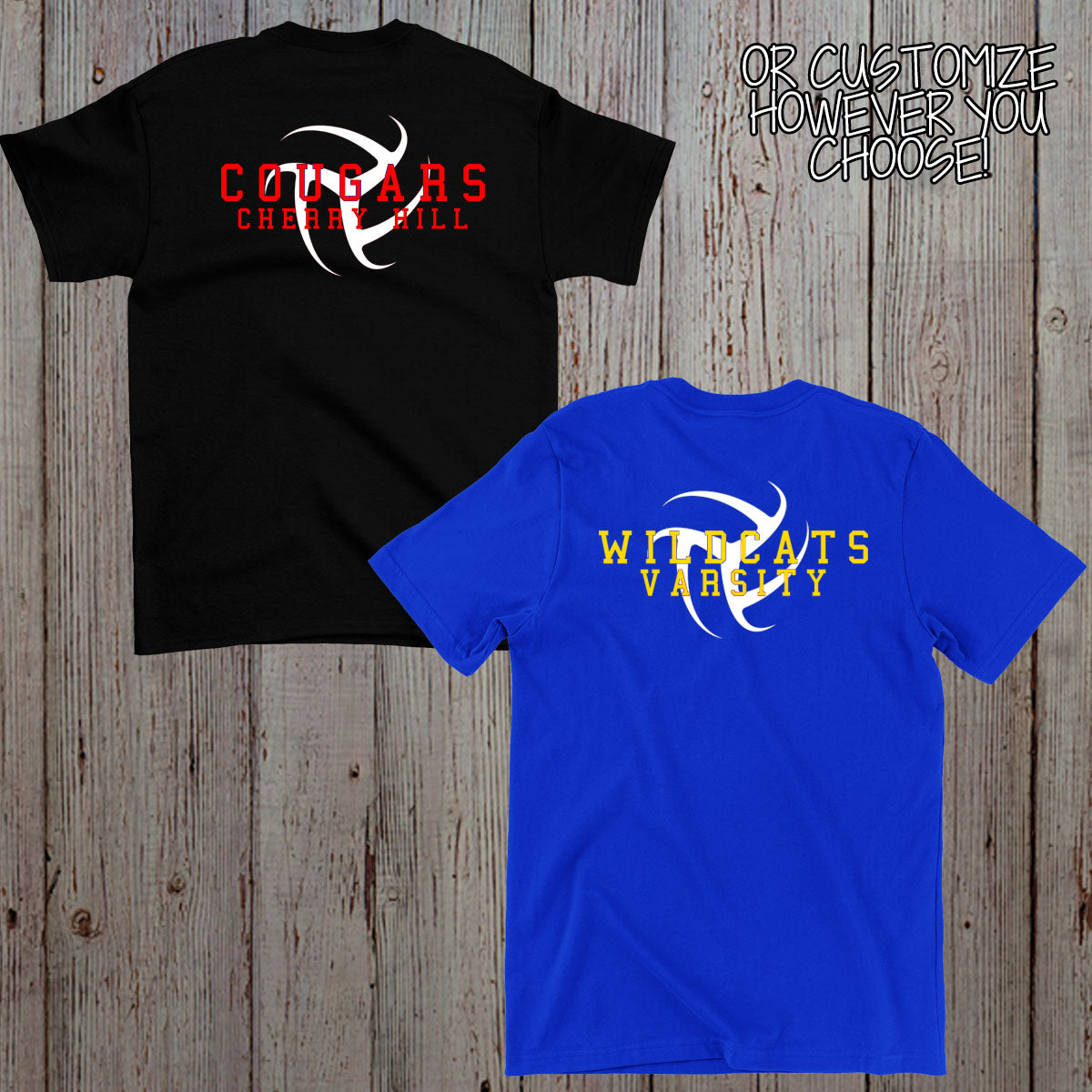 Custom Volleyball Coach Shirt