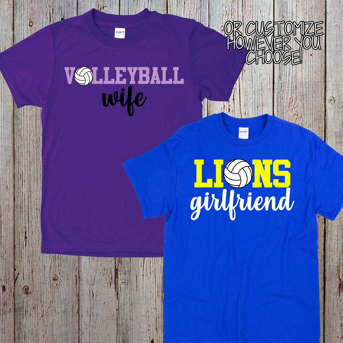 custom volleyball girlfriend shirt