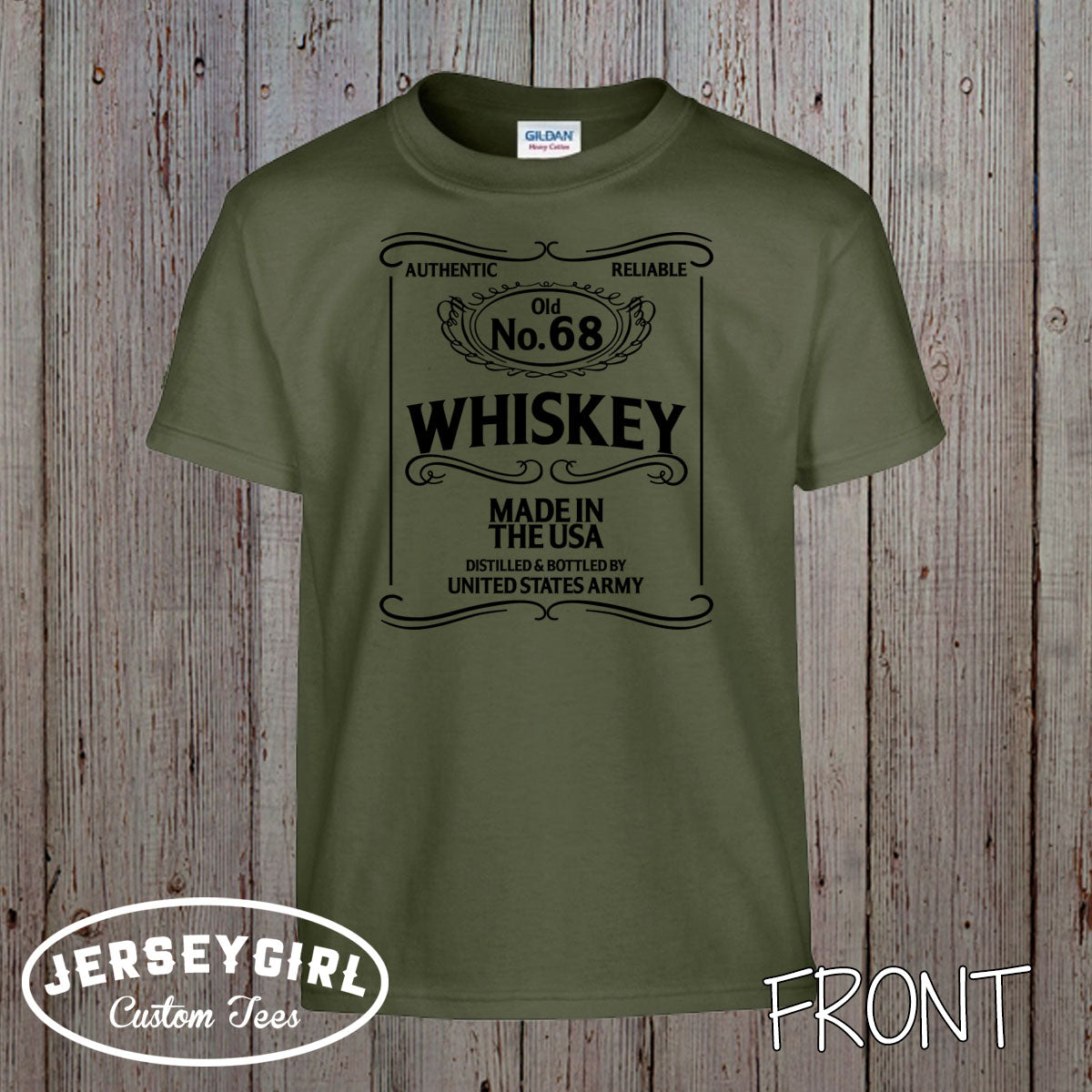 personalized No. 68 Whiskey shirt