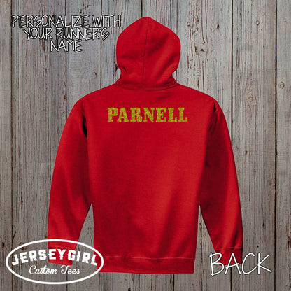 I Know I Run Like a Girl Try to Keep Up Hoodie