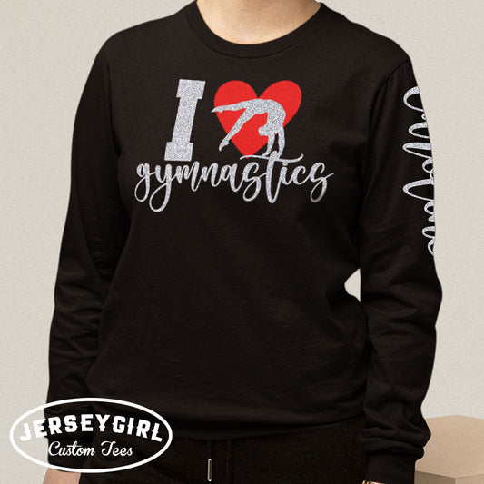 i love gymnastics shirt