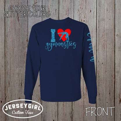 i love gymnastics shirt