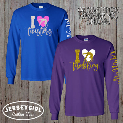 i love gymnastics shirt