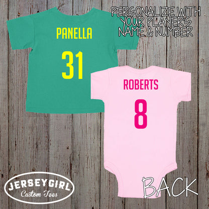 I May Be Her Little Sister But I'm Her Biggest Fan volleyball shirt