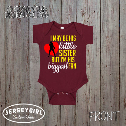 I May Be His Little Sister But I'm His Biggest Fan Boxing Shirt