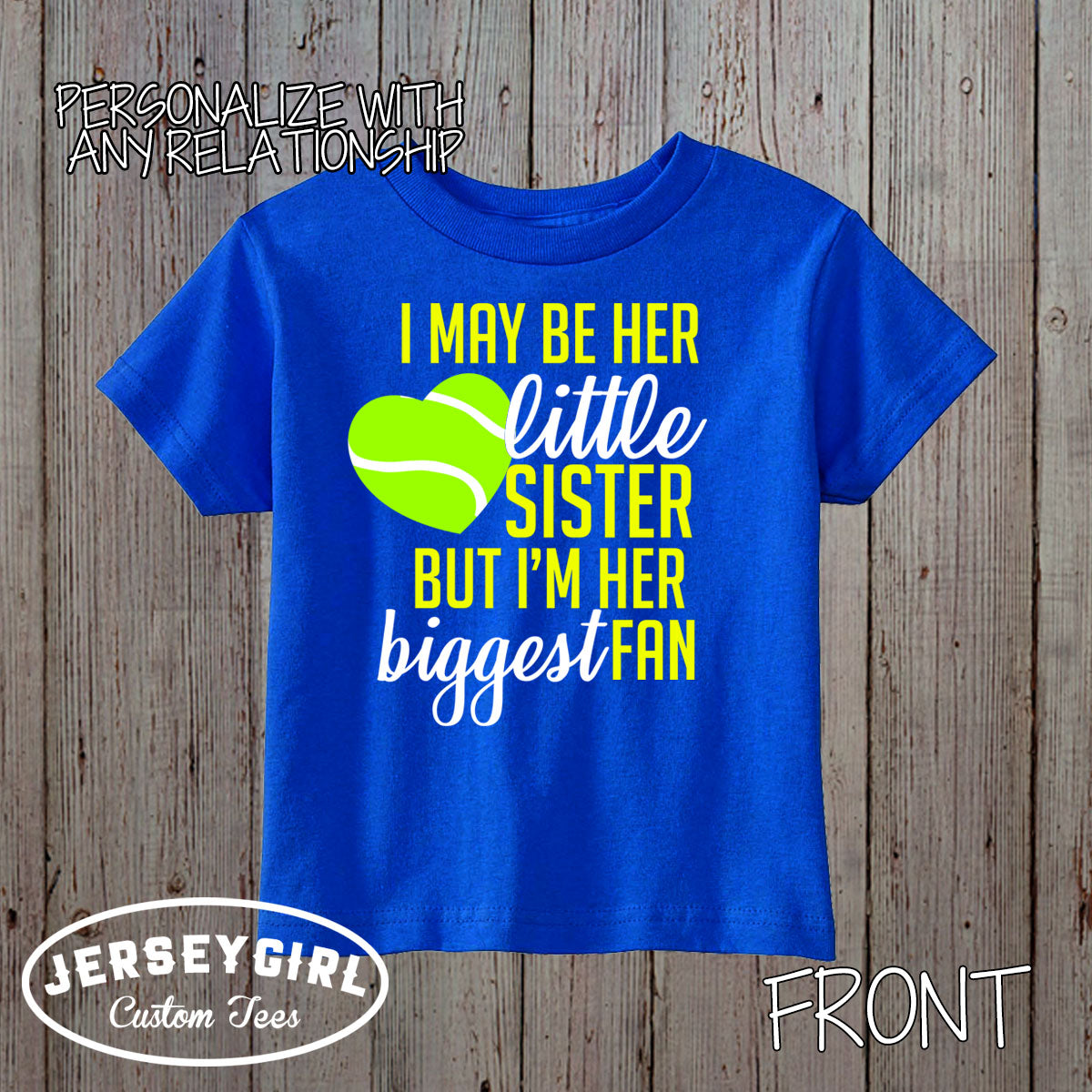 I May Be His Little Sister But I'm His Biggest Fan Tennis Bodysuit / Shirt