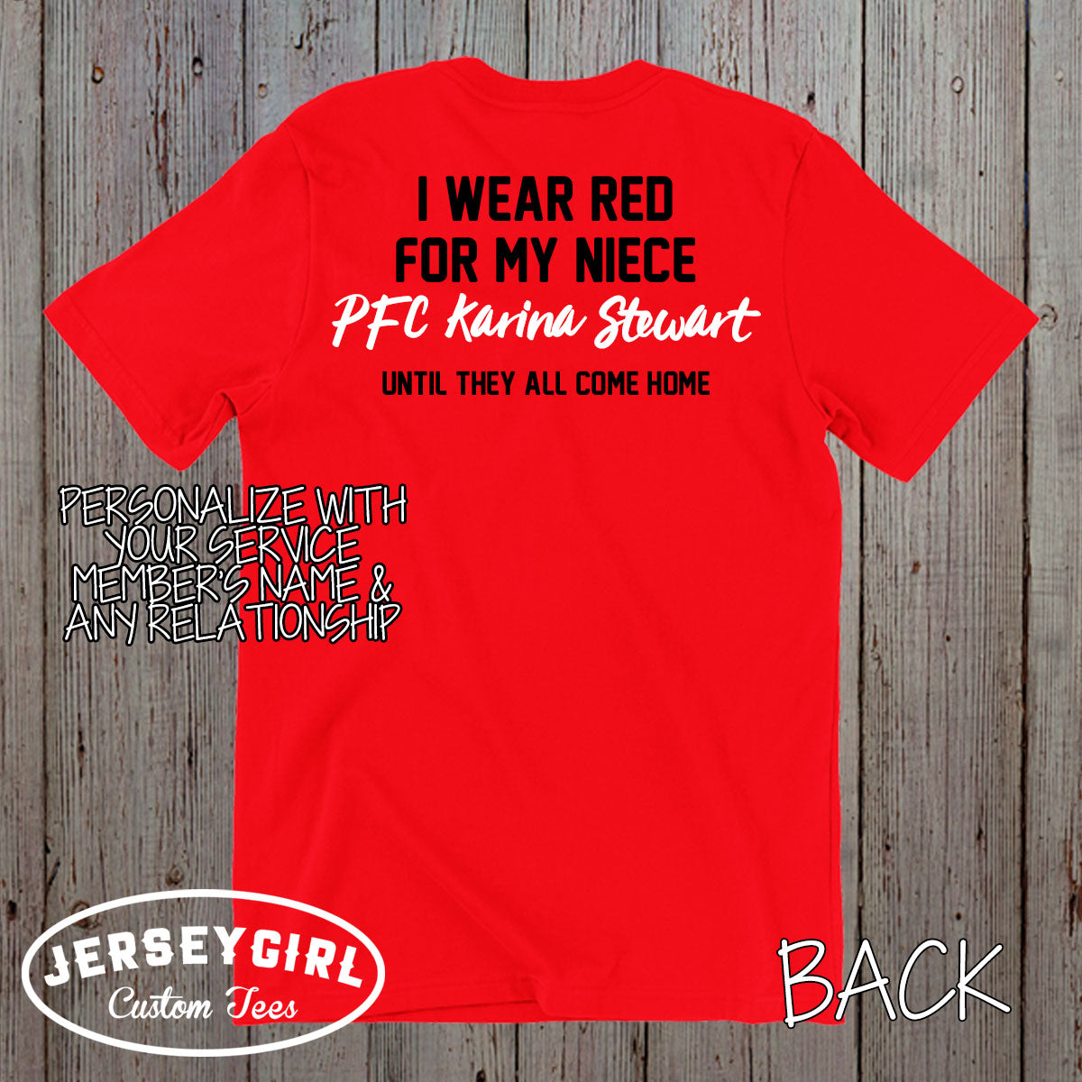 personalized Remember Everyone Deployed RED Friday shirt
