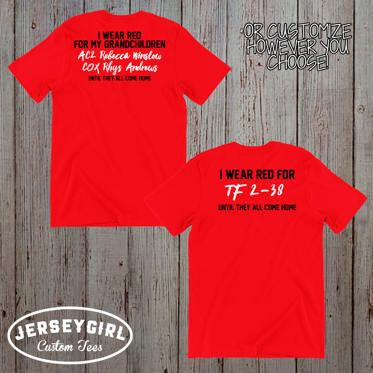 personalized Remember Everyone Deployed RED Friday shirt