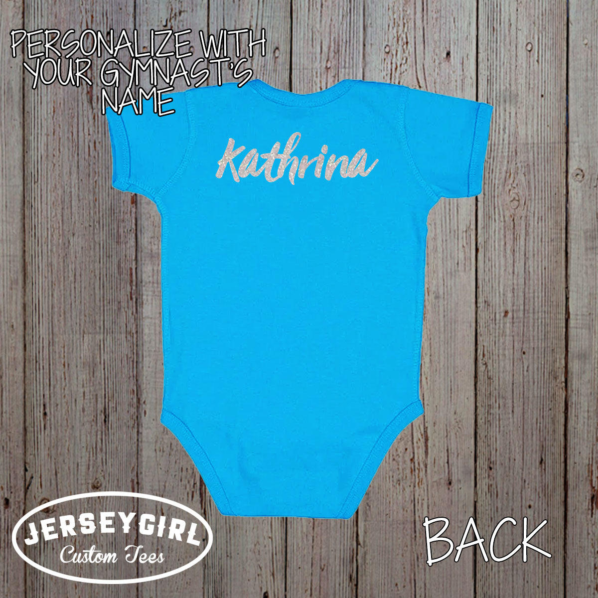 i'm just here for my flipping sister glitter gymnastics shirt