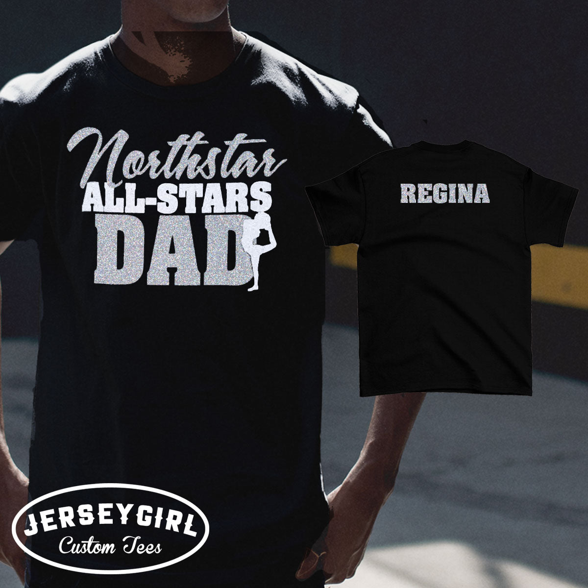 all-star cheer dad shirt
