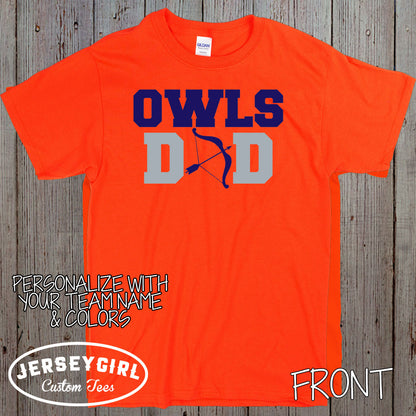 custom archery dad shirt