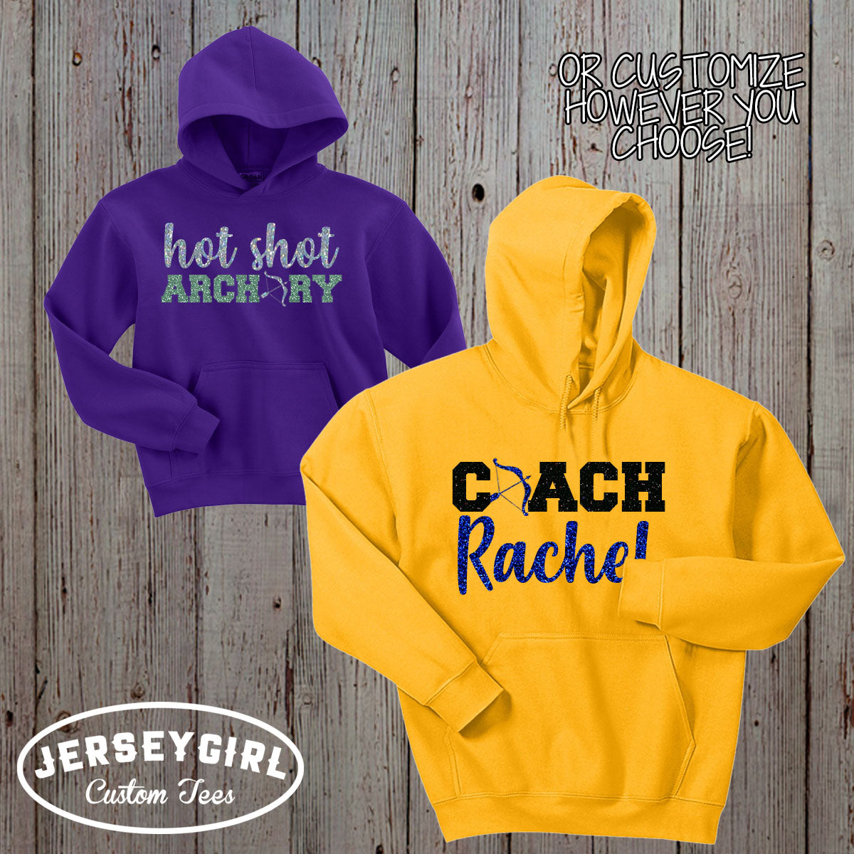 custom archery mom hoodie
