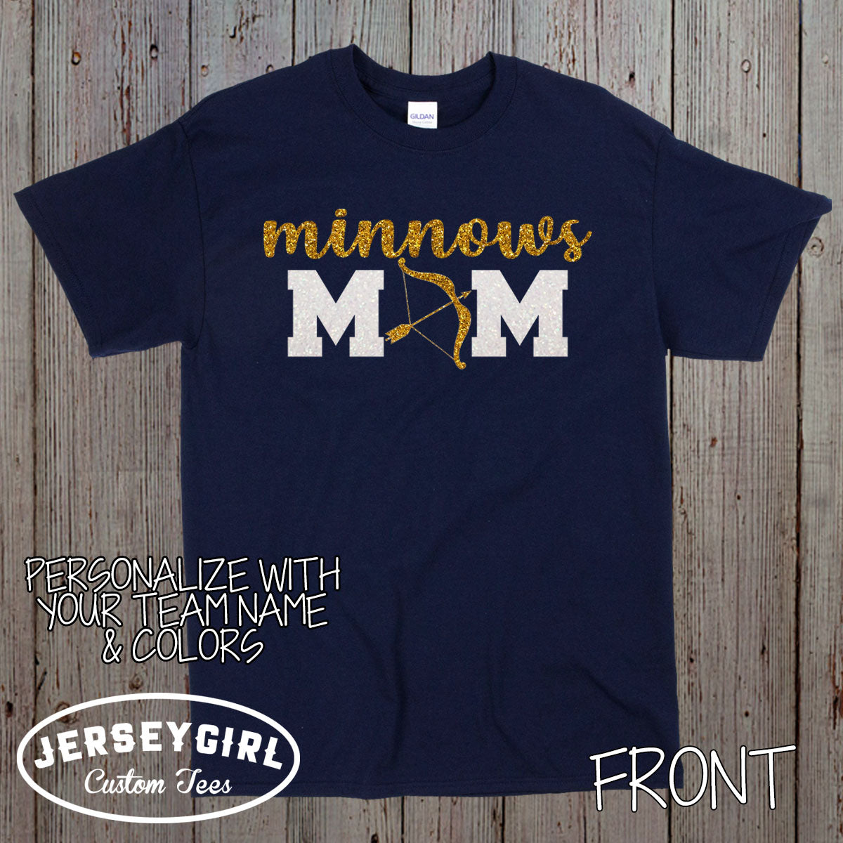 glitter archery mom shirt