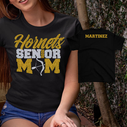 custom senior archery mom shirt