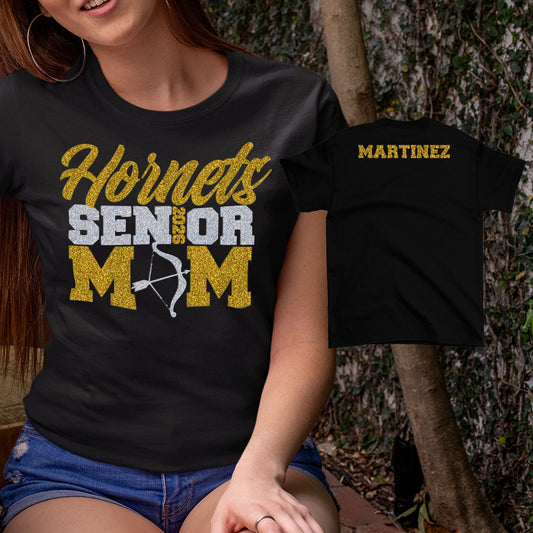 custom senior archery mom shirt