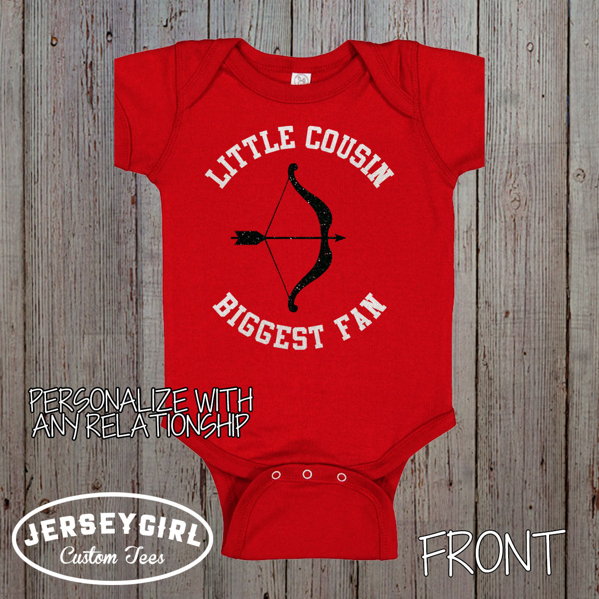 little sister biggest fan archery shirt