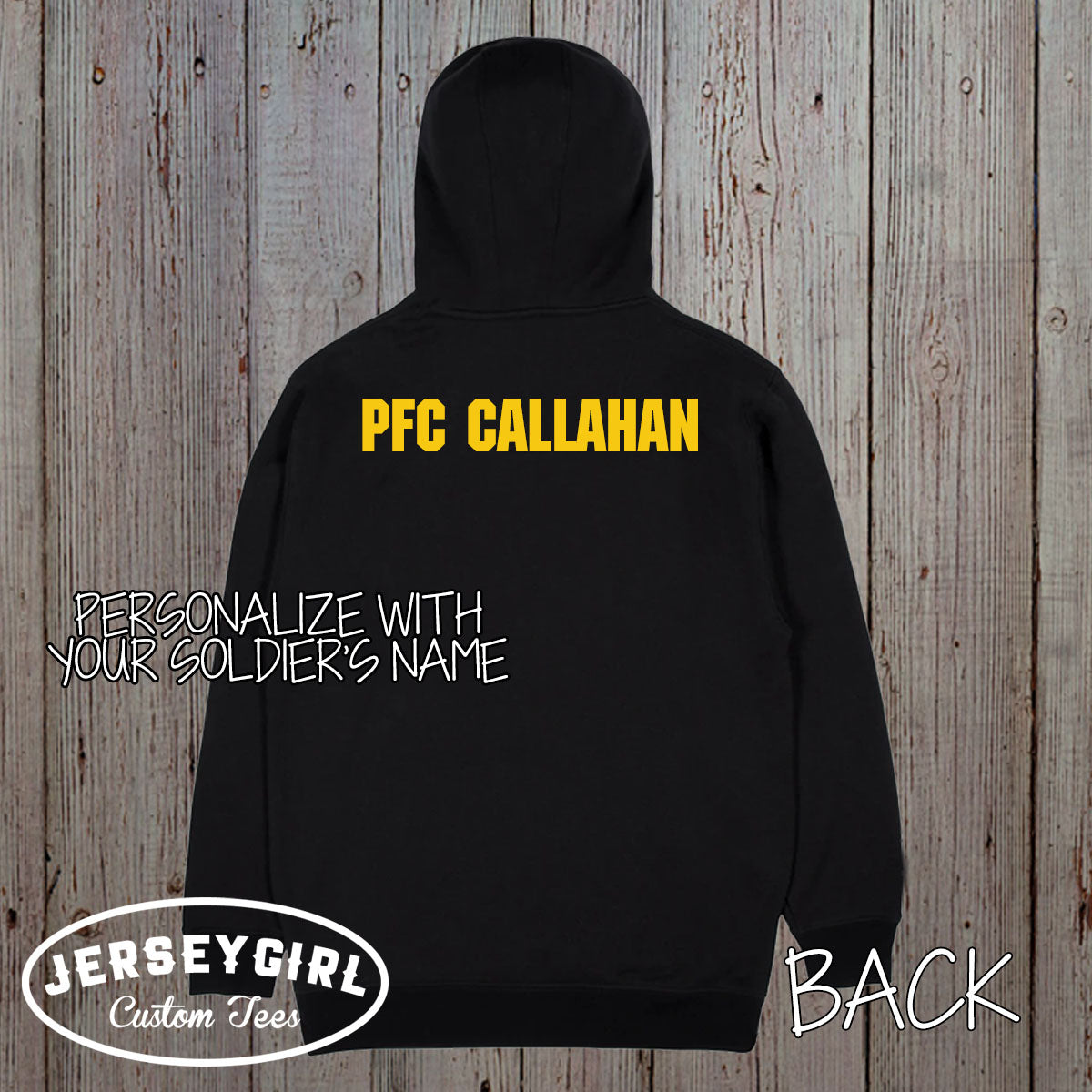 custom Army boyfriend hoodie