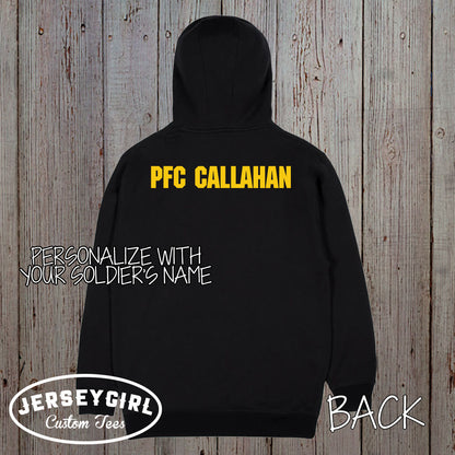 custom Army boyfriend hoodie