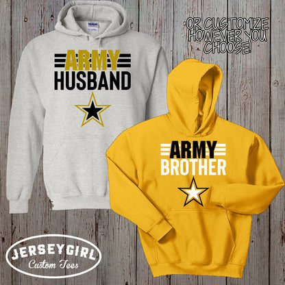 custom Army boyfriend hoodie