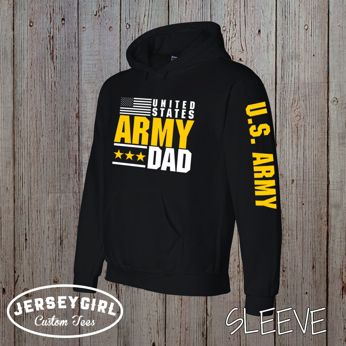 custom Army dad hoodie