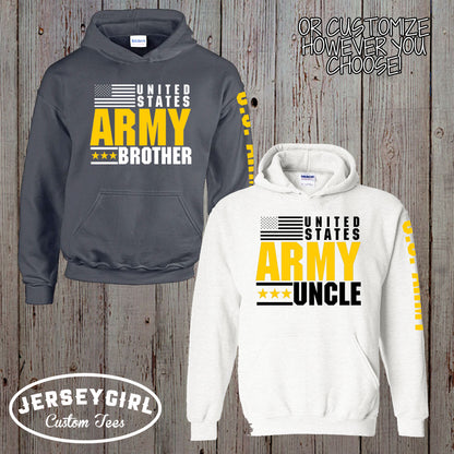 custom Army dad hoodie