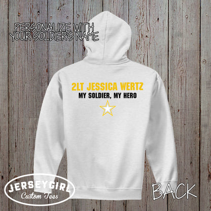 custom Army husband hoodie