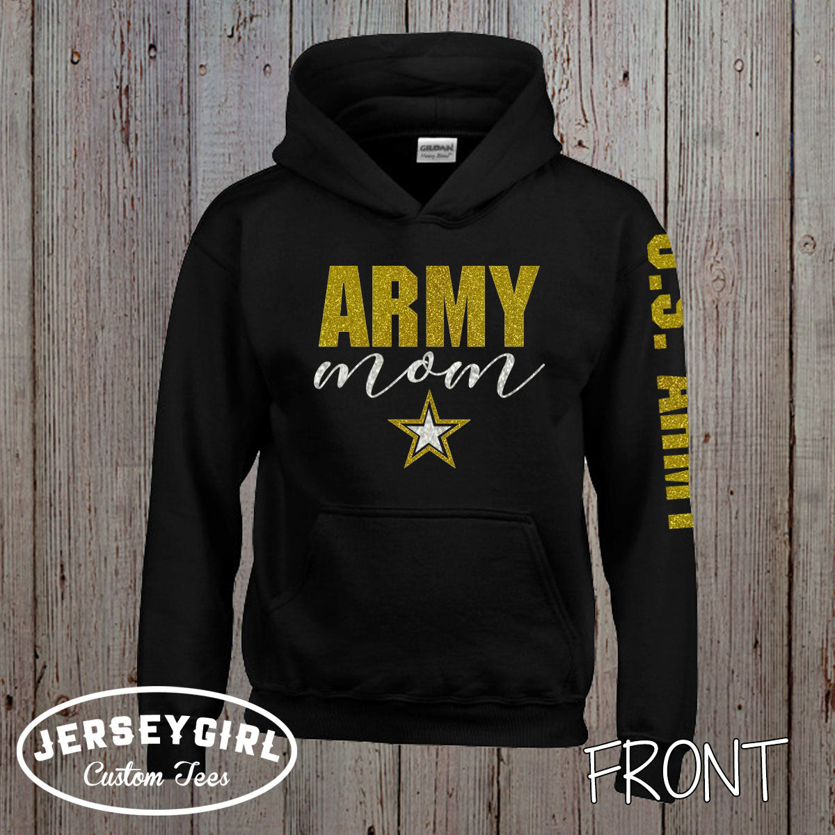Custom Army Mom Hoodie