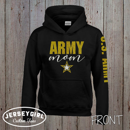 Custom Army Mom Hoodie