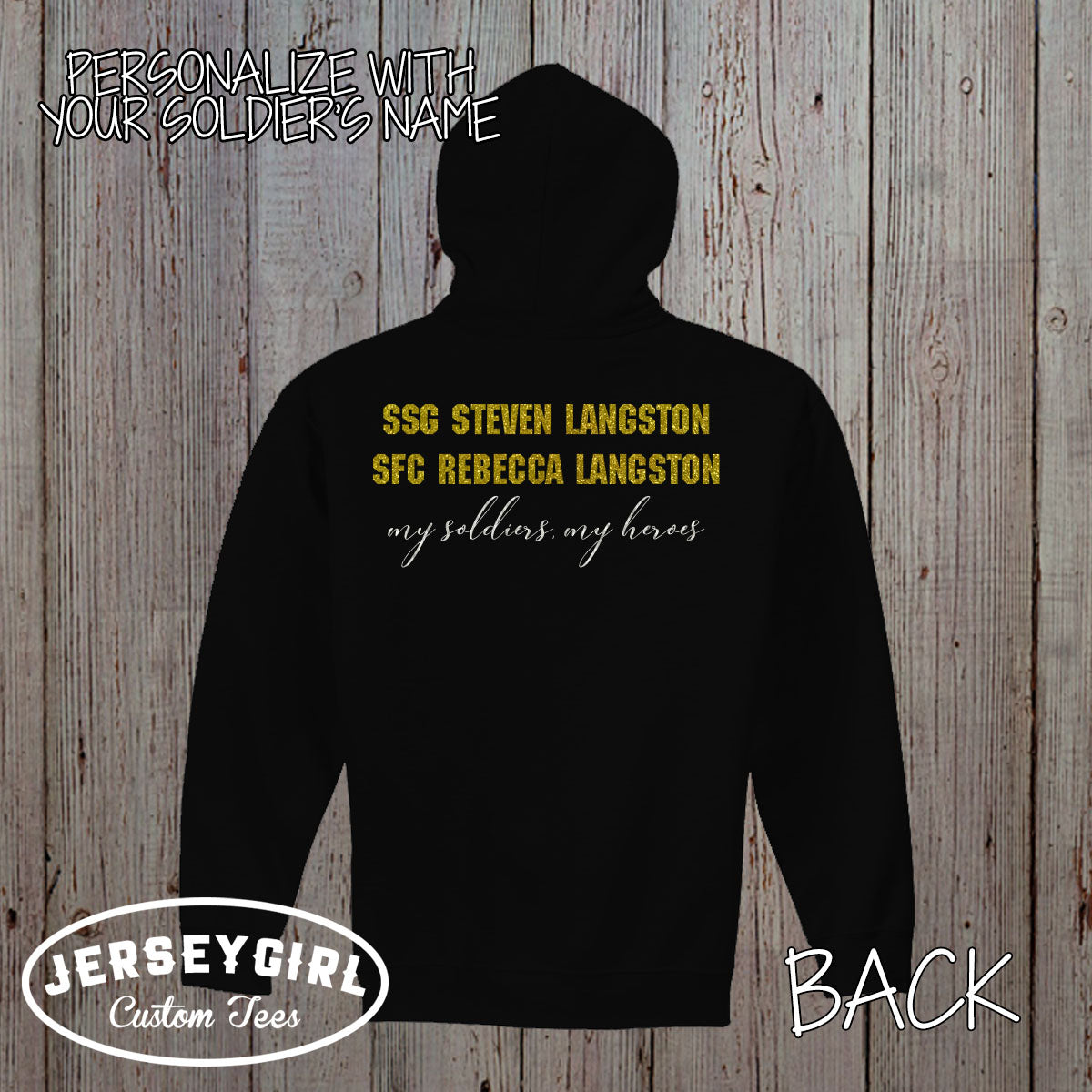 Custom Army Mom Hoodie