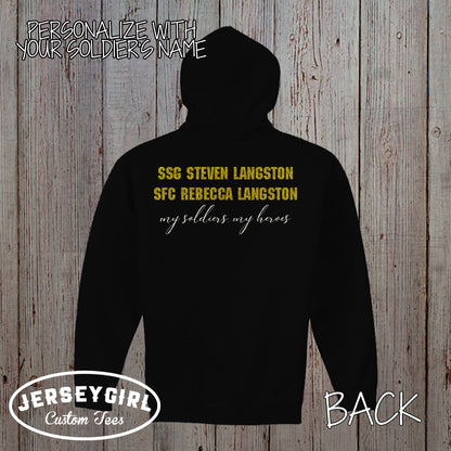 Custom Army Mom Hoodie