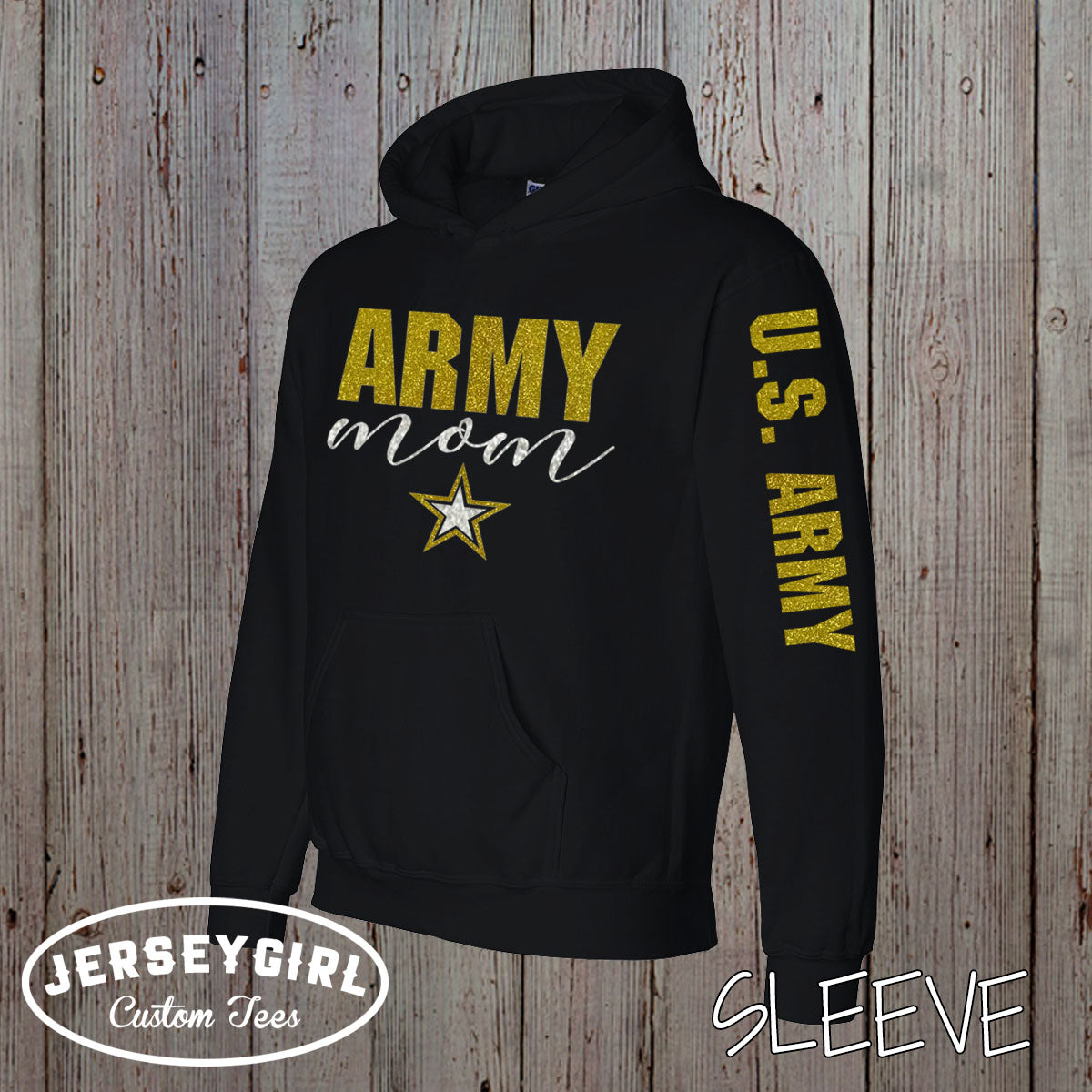 Custom Army Mom Hoodie