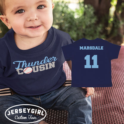 custom baseball cousin shirt