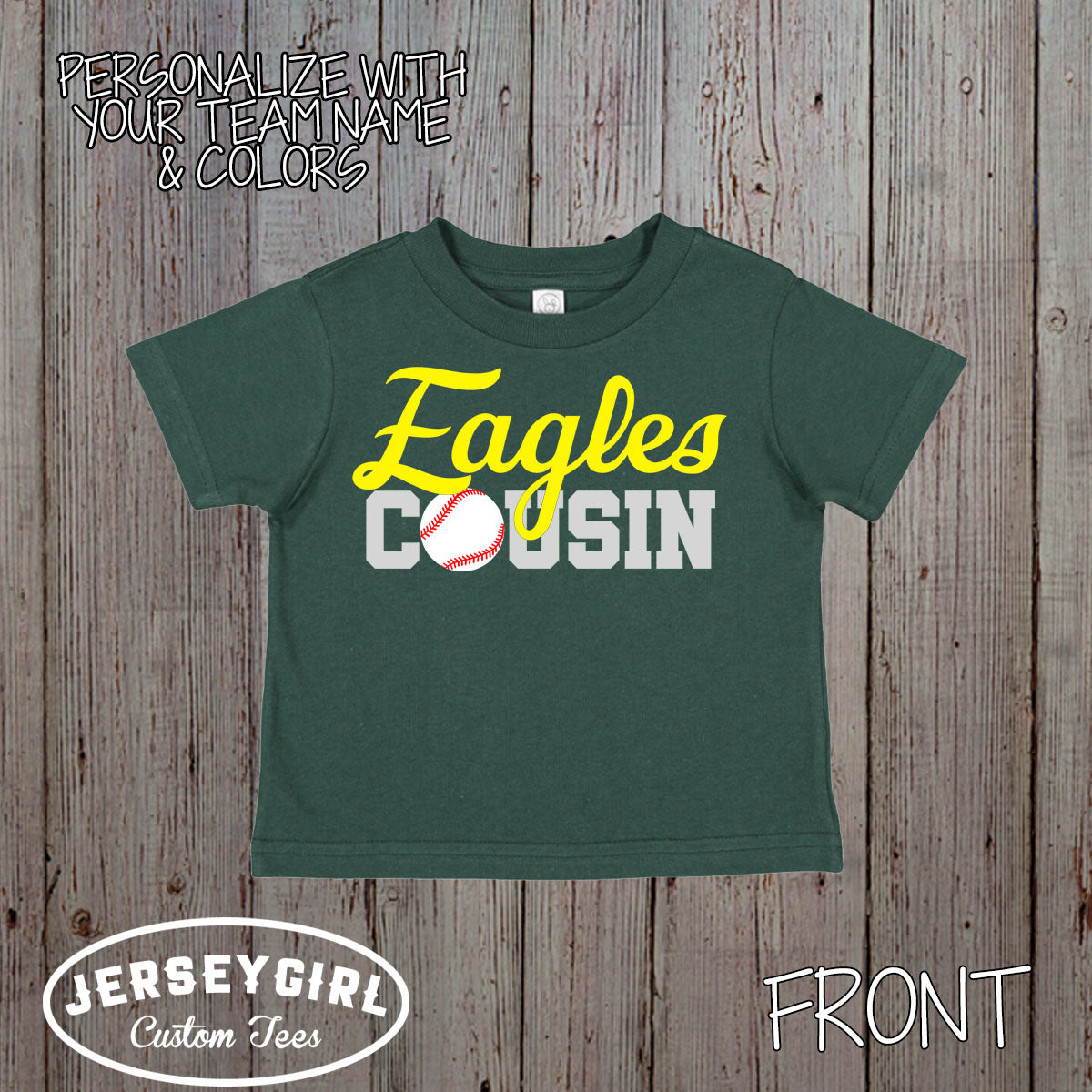 custom baseball cousin shirt
