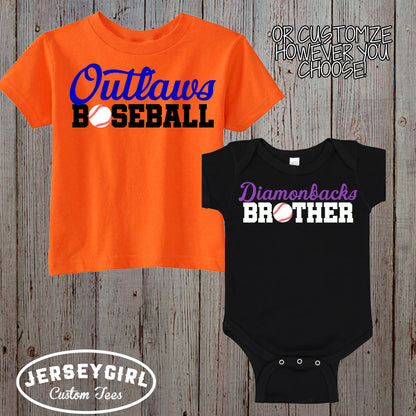 custom baseball cousin shirt