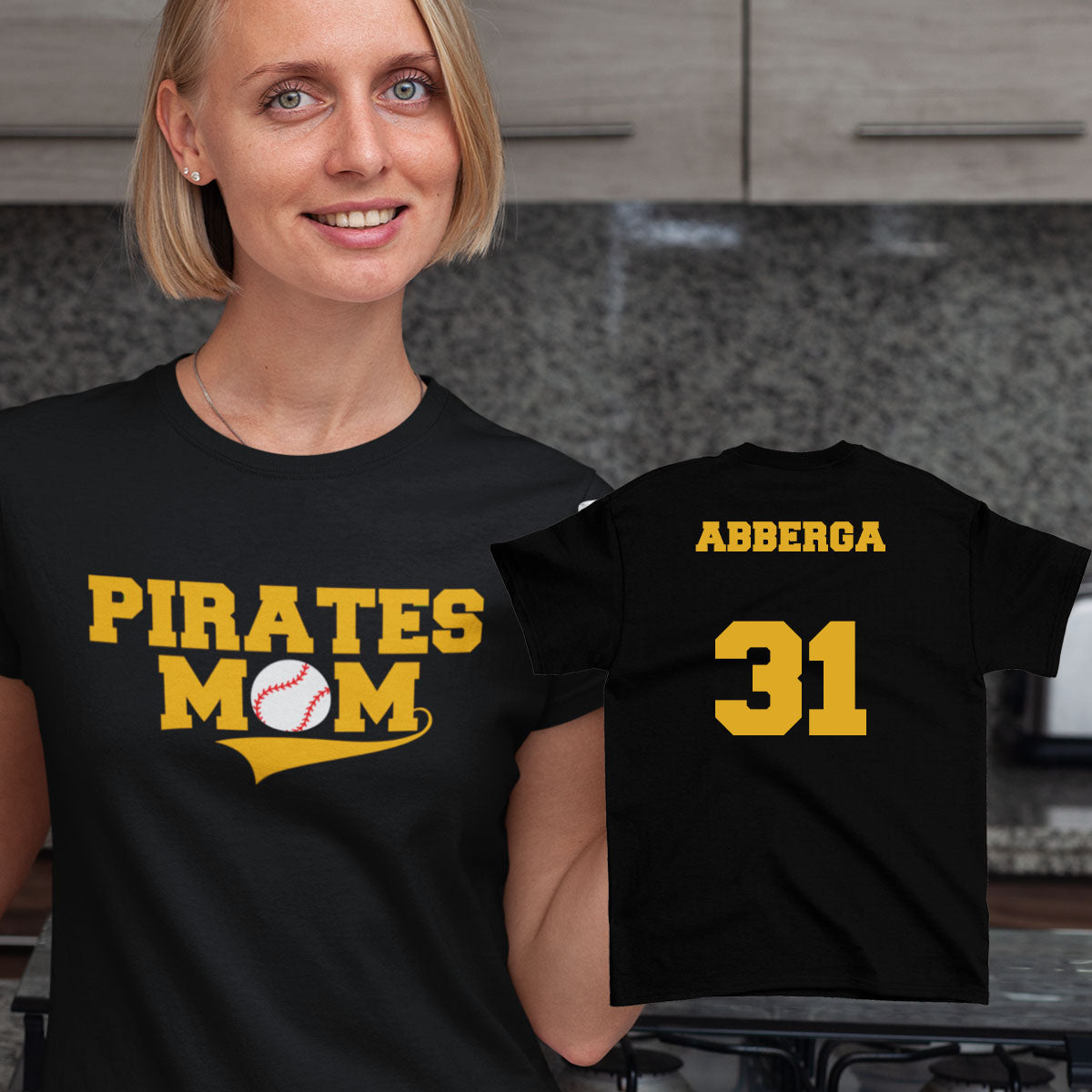 baseball mom shirt with team name